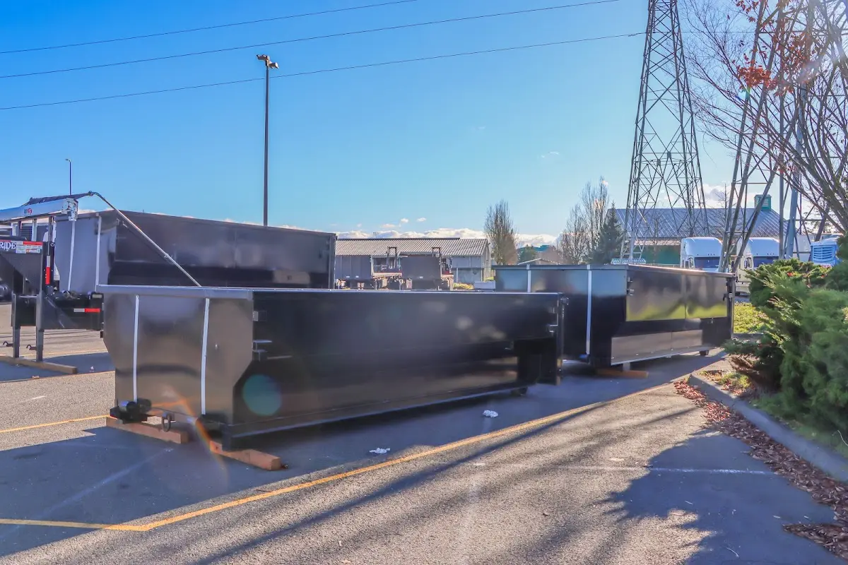 Professional dumpster rental and junk removal service in Verona Walk